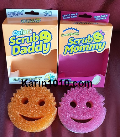 נקיונות לפסח - Scrub Daddy - סקראב דדי וסקראב מאמי