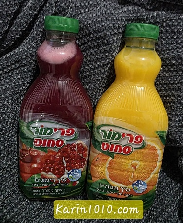 מיץ טבעי של פרימור